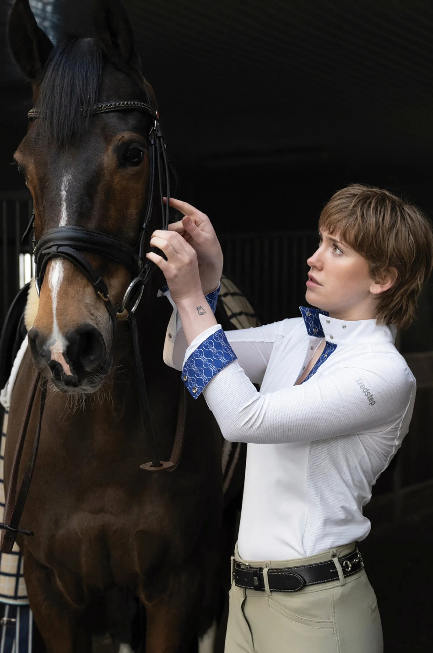 TREDSTEP-CLOTHING Tredstep™ Ladies’ Paris Long Sleeve Competition Shirt New