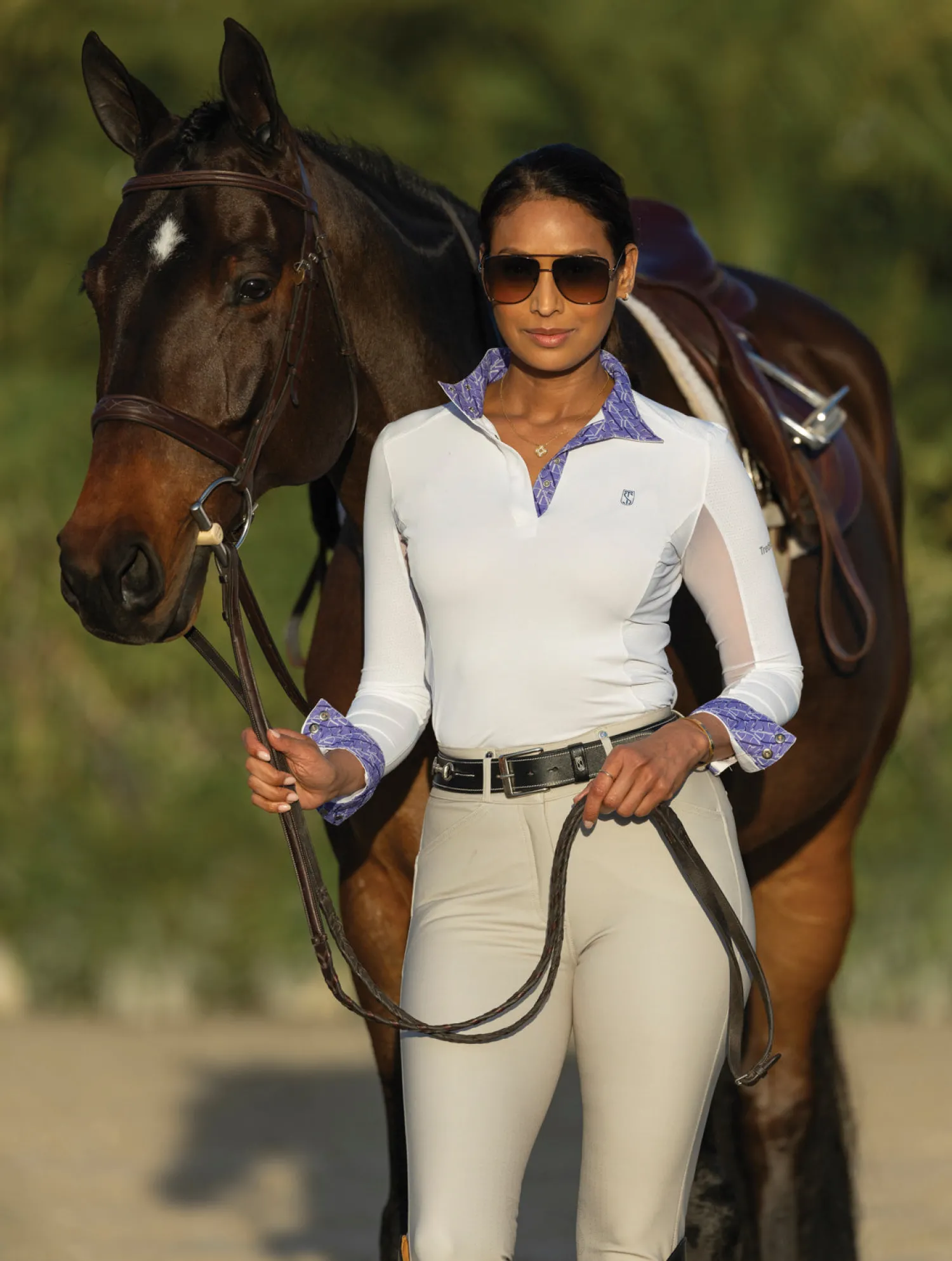 QUANZHOU YOUAI TEXTI Tredstep™ Ladies’ Paris Long Sleeve Competition Shirt Online