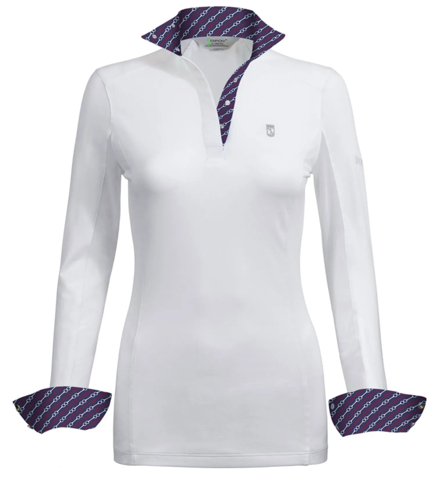 TREDSTEP-CLOTHING Tredstep™ Ladies’ Symphony Paris Competition Shirt Hot
