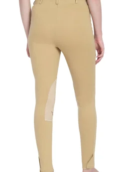 JPC EQUESTRIAN TuffRider® Ladies' Cotton Pull-On Knee-Patch Plus Breech Discount