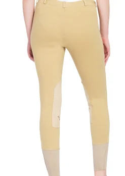 JPC EQUESTRIAN TuffRider® Ladies' Pull-On Knee-Patch Breech Hot