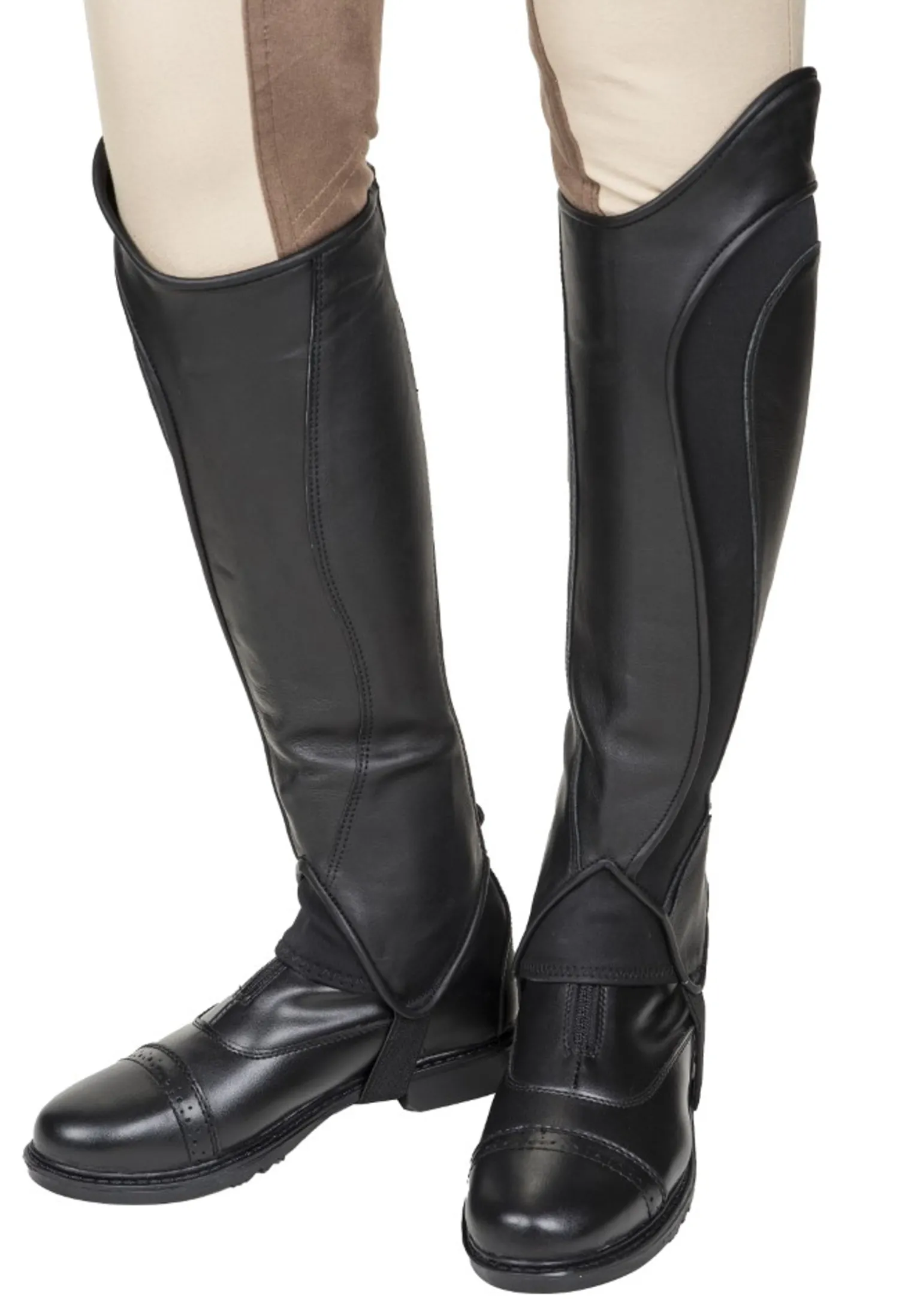 JPC EQUESTRIAN TuffRider® Ladies’ Derby Leather Half Chaps