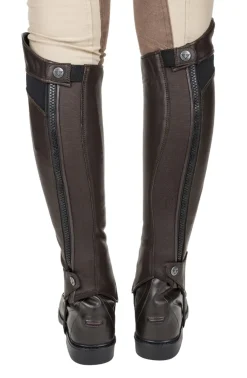 JPC EQUESTRIAN TuffRider® Ladies’ Derby Leather Half Chaps