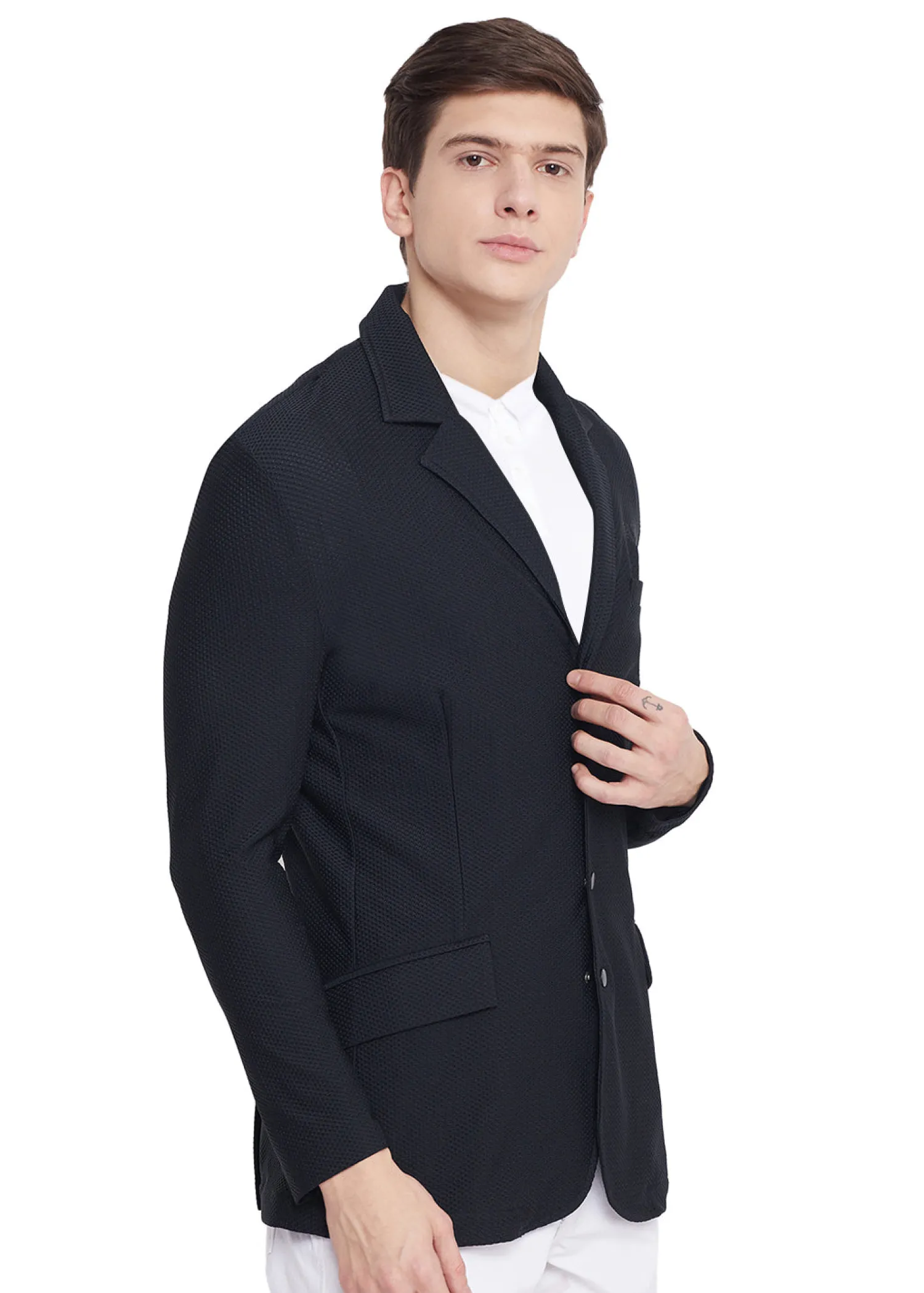 JPC EQUESTRIAN TuffRider® Men’s EquiVent Show Coat Black Hot