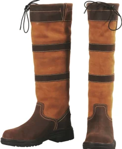 JPC EQUESTRIAN TuffRider® Men's Lexington Waterproof Tall Country Boots Chocolate/Fawn Hot