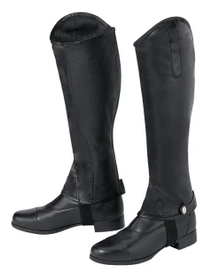 JPC EQUESTRIAN TuffRider® Micro Touch Half Chaps Black Clearance