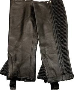 JPC EQUESTRIAN TuffRider® Plus Rider Full-Grain Half Chaps Clearance