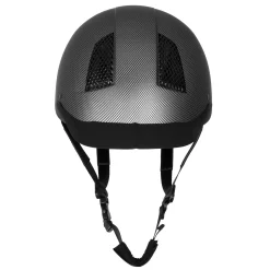 JPC EQUESTRIAN TuffRider® Starter Carbon Fiber Print Helmet Black Hot