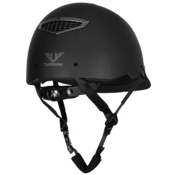 JPC EQUESTRIAN TuffRider® Starter Helmet with Carbon Fiber Grill Black Hot