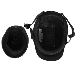 JPC EQUESTRIAN TuffRider® Starter Helmet with Carbon Fiber Grill Black Hot