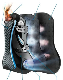 ERS Veredus® Carbon Gel Vento™ Open-Front Boots