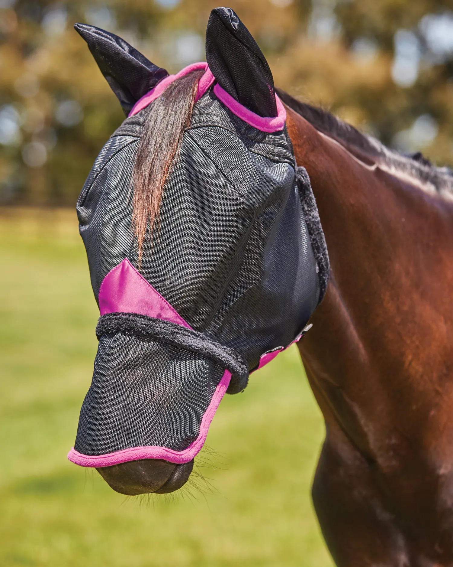 WEATHERBEETA ® ComFiTec™ Deluxe Durable Mesh Fly Mask with Ears & Nose Online