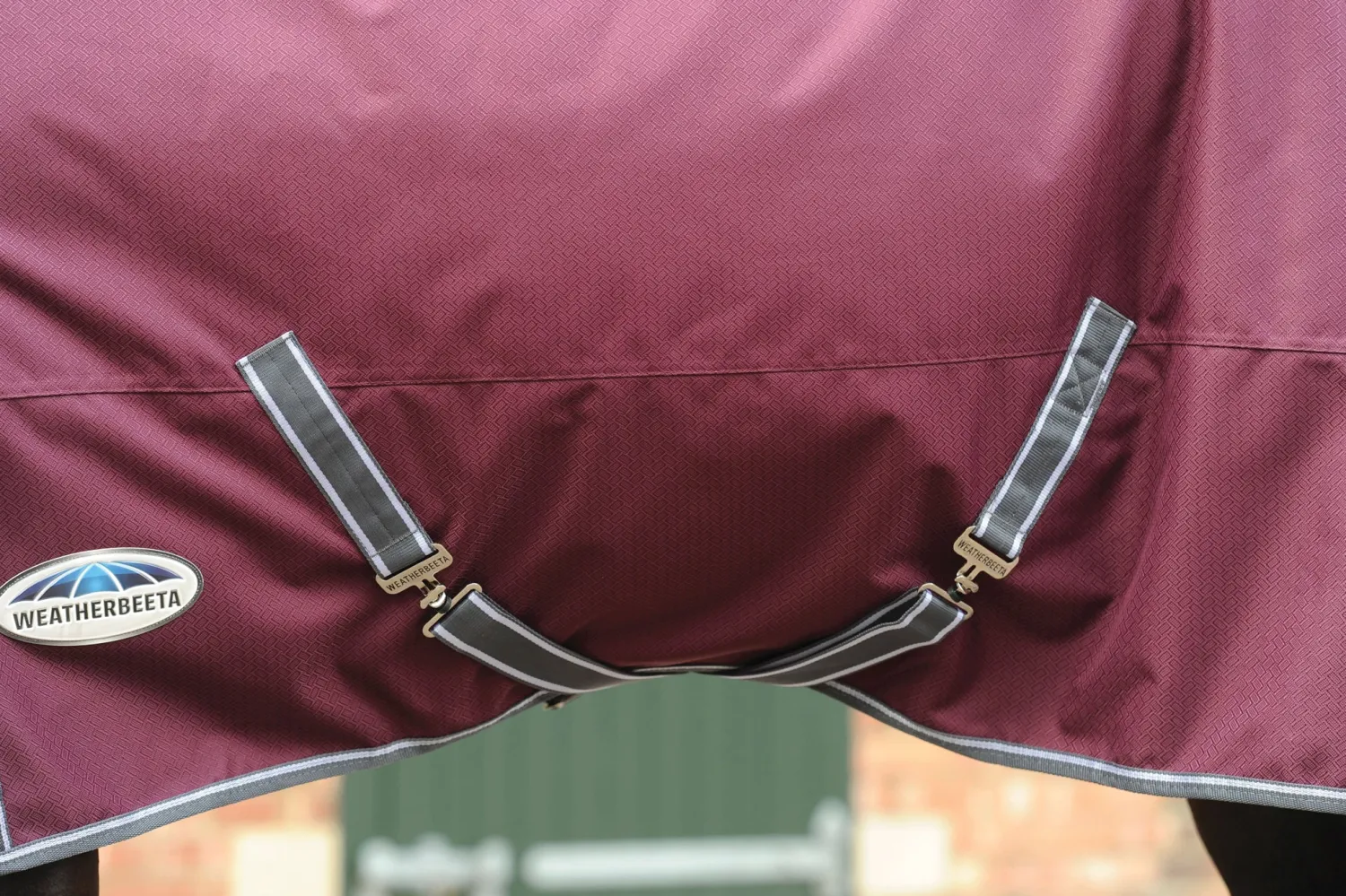 WEATHERBEETA ® ComFiTec™ Plus Dynamic II Standard Neck Lite Turnout Maroon/Grey/White Best