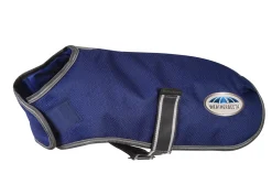 WEATHERBEETA ® Comfitec Premier Free Parka Dog Coat Dark Blue/Grey/White Sale