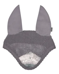 WEATHERBEETA ® Prime Marble Shimmer Ear Bonnet Grey/Silver Swirl Marble Hot