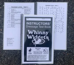 WHINNY WIDGETS ® Instructors’ Dressage Test Book (2023-2027)